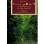Image links to product page for Manuscript Book 19 - 24-Stave A3, 40 Pages